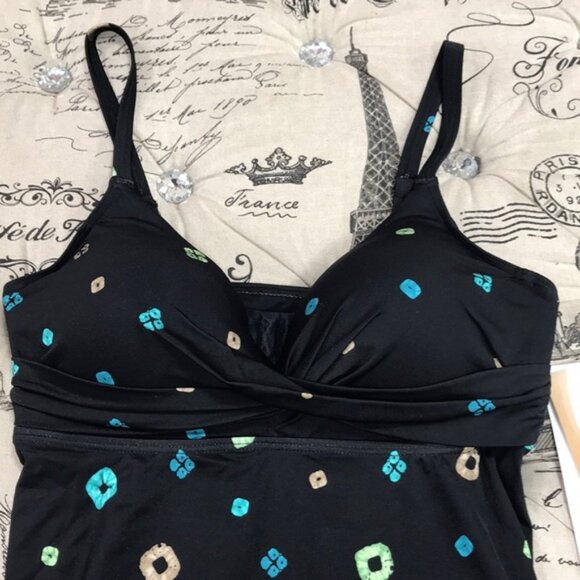 Coco Reef Contours Printed Underwire Tankini Top - Picture 6 of 12